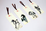 Traditional Horse Painting Bookmark Set