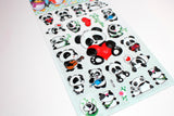 Panda Sticker Sheet