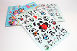 Panda Sticker Sheet